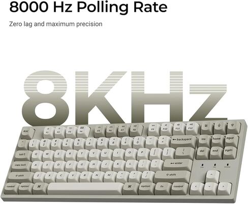 Keychron C1 Pro 8K Swappable RGB Backlight Keyboard Banana Switch - Retro in Saudi Arabia