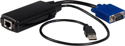 StarTech.com USB CAT5 Dongle لمفاتيح Matrix IP KVM (SV5USBM)، أسود in Saudi Arabia