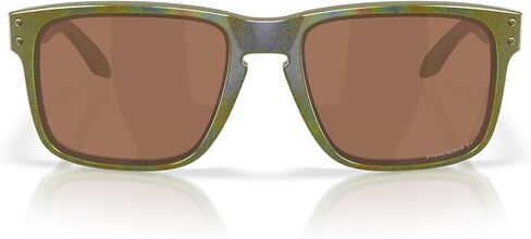 Oakley OO9244 Holbrook Low Bridge Fit Sunglasses, Matte Black/Prizm Road Jade, 56 mm in Saudi Arabia