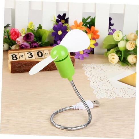 BESPORTBLE 5pcs USB Mini Fans Set, Flexible Small Quiet Cooling Fans for Computer and Laptop, Portable Desk Air Movers for Office and Travel Use (random Color) in Saudi Arabia