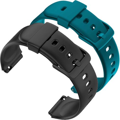حزام ساعة 19 ملم لـ GRV FC1، ID205L سوار بديل رياضي من السيليكون متوافق مع HAMA 5910، Blackview SW01، Fitpolo H205L/207، Letscom، Letsfit، Lifebee، Willful، ID205S، ID215G، SW025، YM023 in Kuwait