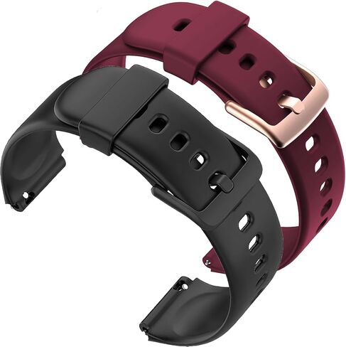 حزام ساعة 19 ملم لـ GRV FC1، ID205L سوار بديل رياضي من السيليكون متوافق مع HAMA 5910، Blackview SW01، Fitpolo H205L/207، Letscom، Letsfit، Lifebee، Willful، ID205S، ID215G، SW025، YM023 in Kuwait