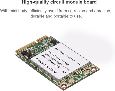 بطاقة مزدوجة النطاق Pcie WiFi بمعدل 300 ميجابت/ثانية للسرعة السريعة، 2.4 جيجا بايت + 5 جيجا من التكنولوجيا اللاسلكية لتغطية واسعة، مناسبة لمعظم أجهزة الكمبيوتر المحمولة، والأجسام المخصصة للهيئات القابلة للنقل in Kuwait