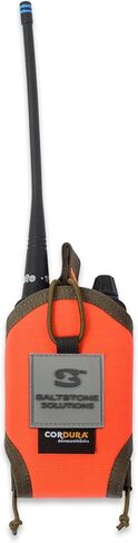Radio Holster Add-On for Saltstone Integrator Vest – MOLLE Mount, Cordura, Lightweight, Fits Walkie Talkies – 4 Tactical Colors (Orange) in Saudi Arabia