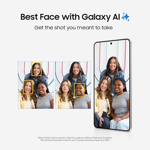 هاتف Samsung Galaxy S25 Edge، هاتف ذكي AI بسعة 512 جيجابايت، نظام Android غير مقفل، فيديو ليلي، معالج سريع، شاشة ProScaler، بطارية طوال اليوم، 2025، ضمان الشركة المصنعة لمدة سنة واحدة في الولايات المتحدة، Titanium Icyblue (متجدد) in Kuwait