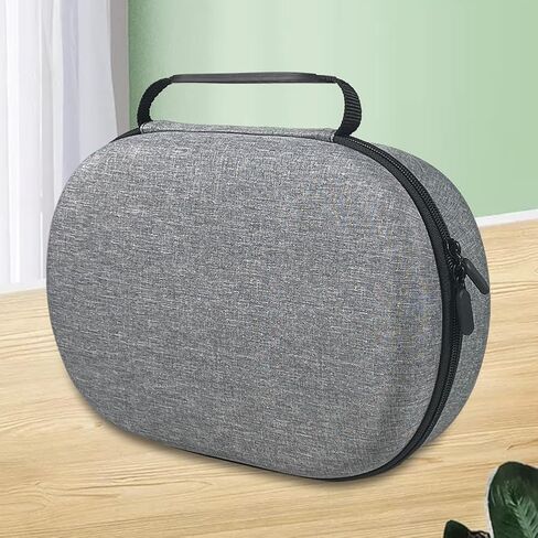 Shockproof Protective Hard Case with Mesh Carrying Case Pocket Portable Travel Carry Handbag for Headset Accessories in Kuwait