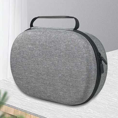 Shockproof Protective Hard Case with Mesh Carrying Case Pocket Portable Travel Carry Handbag for Headset Accessories in Kuwait