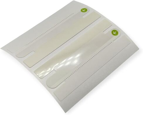 Factory Box Seal Stickers Compatible with iPhone – 2-Pack Tamper-Evident Replacement Seals for iPhone Packaging, Secure Retail-Style Reseal, White in Saudi Arabia