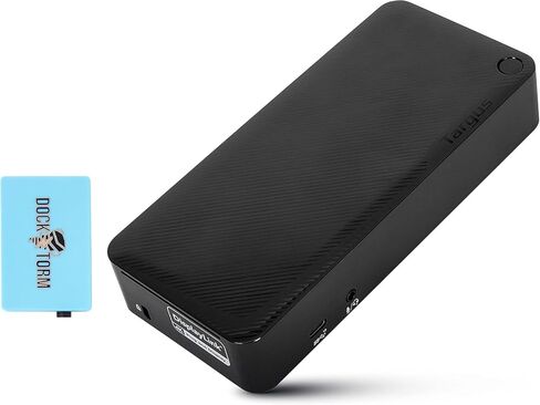 محطة إرساء Targus USB-C Universal DV4K مع حزمة توصيل طاقة 100 واط مع محور DKZ in Kuwait