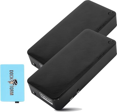 محطة إرساء Targus USB-C Universal DV4K مع حزمة توصيل طاقة 100 واط مع محور DKZ in Kuwait