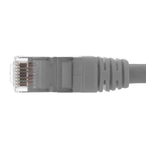 كابل تصحيح NavePoint Ethernet CAT6A، S/FTP، 26AWG، 0.5 قدم، 5 حزم، رمادي in Kuwait