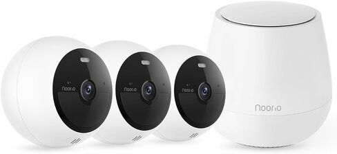 Noorio Home Security System with Smart Hub x1, B211 Camera x3 in Saudi Arabia