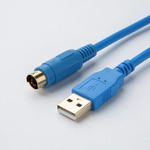 Applicable USB-FBS-232P0-9F PLC Programming Cable FBS Series Download Cable Blue Opto-Isolated Model in Saudi Arabia