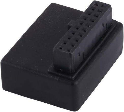 USB3.0 19pin ذكر إلى أنثى تمديد محول حتى أسفل الزاوية 90 درجة للوحة الأم in Kuwait