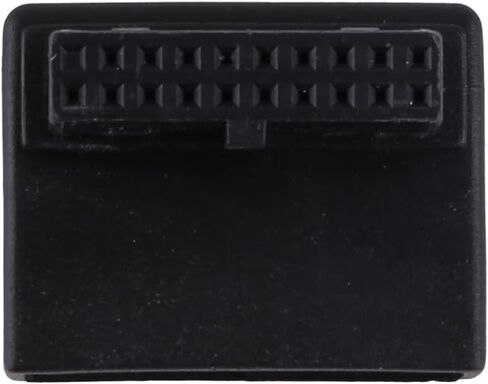 USB3.0 19pin ذكر إلى أنثى تمديد محول حتى أسفل الزاوية 90 درجة للوحة الأم in Kuwait