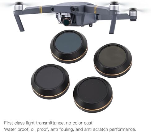 عدسة ترشيح لـ Mavic Pro ND PL8 ND16 ND32 ND64 متعددة المغلفة ضد الخدش والزيت والدليل على المياه ملحقات عدسة الكاميرا in Saudi Arabia