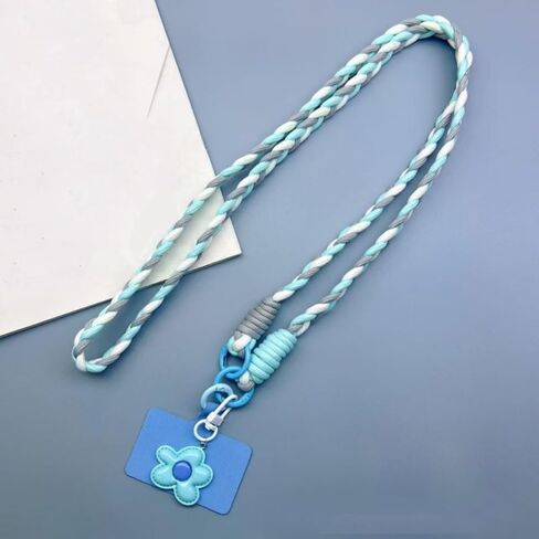 1 piece Colorful Petal Long Crossbody Detachable Strap Phone Case Lanyard - Unisex for Outdoor Hiking in Saudi Arabia