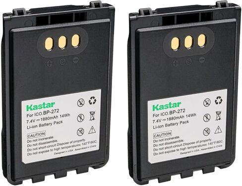 Kastar 1-Pack BP272 Battery Replacement for Icom BP-271 Icom BP-272Li Battery, Icom IC-31A, Icom IC-31E, Icom IC-51A, Icom IC-51E, Icom ID-52, Icom IC-705 Two Way Radios in Saudi Arabia