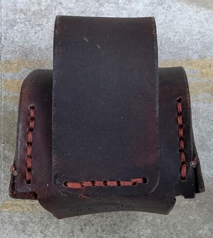 1858 Remington Leather Spare Cylinder Pouch Cowboy Revolver Brown in Kuwait