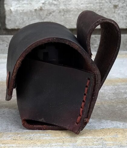 1858 Remington Leather Spare Cylinder Pouch Cowboy Revolver Brown in Kuwait