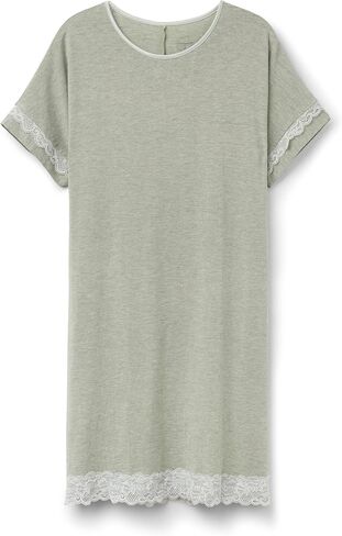 Intimissimi Woman's Lace Trim Short Sleeve Nightgown in Saudi Arabia