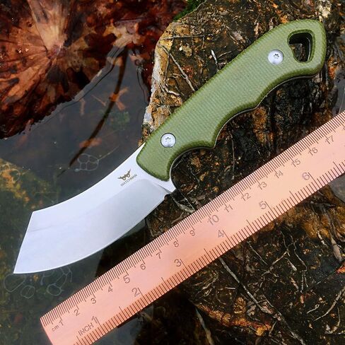 Watchman WF217 EDC سكين ذو نصل ثابت 14C28N شفرة فولاذ ميكارتا مقبض مع أغلفة كيديكس للأنشطة الخارجية والتخييم in Kuwait