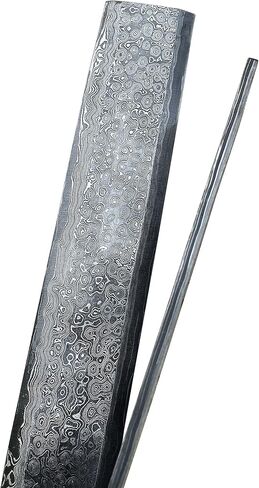 سان ماي قطرة المطر دمشق بار الخام قطرة المطر سان ماي بار الخام الصلب 10 "x 2" بوصة بوش الحرف سكين صنع اليدوية in Kuwait