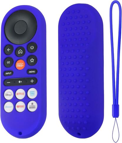 غطاء جهاز التحكم عن بعد Hi Color XRT281 لجهاز Vizio/Onn FHD LED TV Remote 2026 من السيليكون متوافق مع VIZIO XRT281 ONN غطاء حافظة من السيليكون مع حبل (أخضر متوهج) in Kuwait