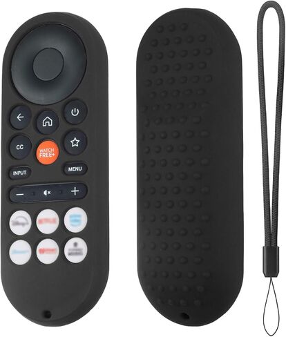 غطاء جهاز التحكم عن بعد Hi Color XRT281 لجهاز Vizio/Onn FHD LED TV Remote 2026 من السيليكون متوافق مع VIZIO XRT281 ONN غطاء حافظة من السيليكون مع حبل (أخضر متوهج) in Kuwait