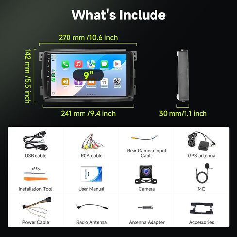 8Core 6GB+128GB for Buick Regal 2009-2013 Opel Insignia 2008-2013 Radio,Android 15 Car Stereo Carplay Android Auto,9Inch 1280x800 IPS Touchscreen, GPS DSP 46EQ 5.1Bluetooth WiFi FM/RDS Camera in Kuwait