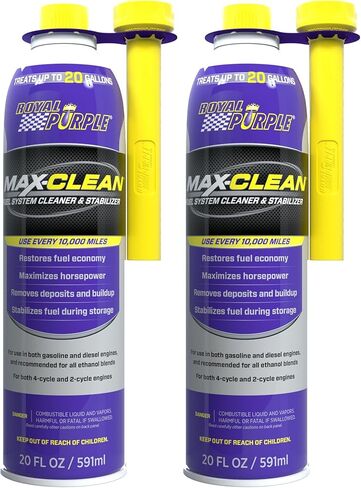 Royal Purple Max-Clean Fuel System Cleaner and Stabilizer 11722 20 Ounce in Saudi Arabia