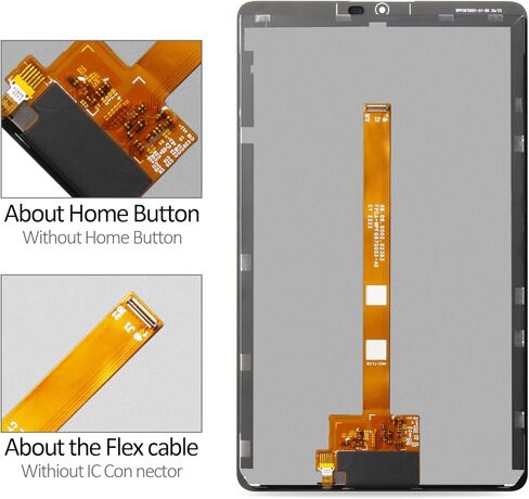 بديل شاشة A-MIND لجهاز Samsung Galaxy Tab A9 2023 LTE SM-X115 8.7 بوصة شاشة LCD سوداء تعمل باللمس (غير متوافقة مع Wi-Fi SM-X110) (SM-X110) in Saudi Arabia