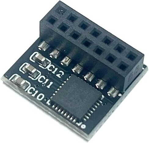 14Pin TPM 2.0 وحدة TPM SPI لـ ASUS B650-PLUS، B650EM-A، Prime B650M-F، B650M-R، B650M-K، Prime B650M-A، B650M-A AX، B650M-A AX6، B650M-A II، B650M-A WiFi، Prime B650M-A-CSM in Saudi Arabia