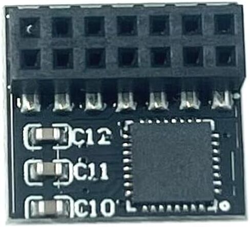 14Pin TPM 2.0 وحدة TPM SPI لـ ASUS B650-PLUS، B650EM-A، Prime B650M-F، B650M-R، B650M-K، Prime B650M-A، B650M-A AX، B650M-A AX6، B650M-A II، B650M-A WiFi، Prime B650M-A-CSM in Saudi Arabia