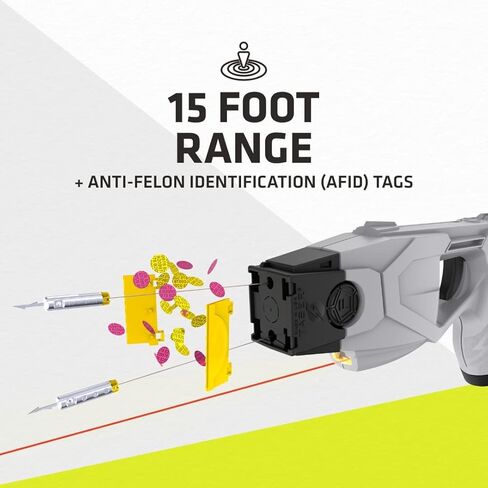 الدفاع عن العجز العصبي العضلي (NMI) | TASER X1 بواسطة Axon | جهاز دفاع عن النفس بدرجة احترافية مع خراطيش قابلة للاستبدال، وسلامة متكاملة، ومجموعة كاملة in Kuwait