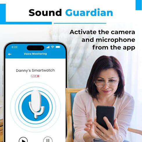 Kids Watch with GPS Tracker, Two Way Calling, Real Time Tracking & SOS Alerts, Smart Watch for Call and Text with Geo Fencing, School Mode, Safe Electronics, Long Battery & Parental Controls in Saudi Arabia