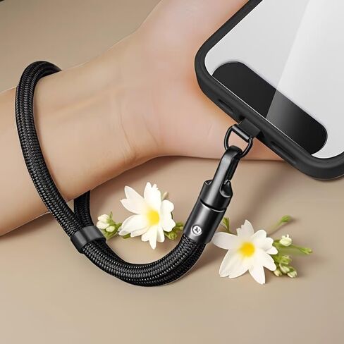 Anti-Theft Phone Lanyard 360 Degree Rotatable With Adjustable Self-Locking Buckle Wrist Strap for Daily Travel Commuting in Saudi Arabia