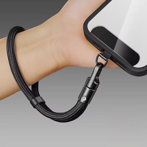 Anti-Theft Phone Lanyard 360 Degree Rotatable With Adjustable Self-Locking Buckle Wrist Strap for Daily Travel Commuting in Saudi Arabia