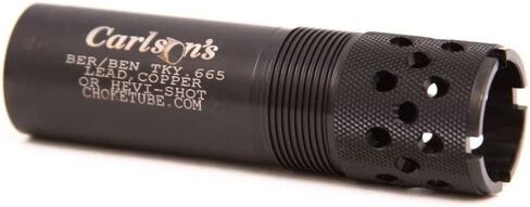 Carlson's 12 Gauge Ported Turkey Choke Tube – Aircraft Stainless Steel, Extended, Recoil Reducing, Made in USA in Saudi Arabia