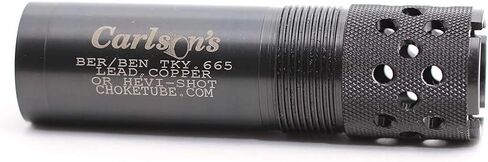 Carlson's 12 Gauge Ported Turkey Choke Tube – Aircraft Stainless Steel, Extended, Recoil Reducing, Made in USA in Saudi Arabia