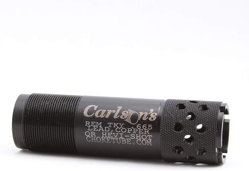 Carlson's 12 Gauge Ported Turkey Choke Tube – Aircraft Stainless Steel, Extended, Recoil Reducing, Made in USA in Saudi Arabia