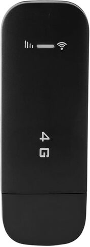 Dpofirs Portable Hotspot for Travel, 4G LTE USB Modem Dongle Router with Hotspot, 4G Modem Hotspot Router with SIM Card Slot Unlocked, Up to 10 Users (Black) in Saudi Arabia