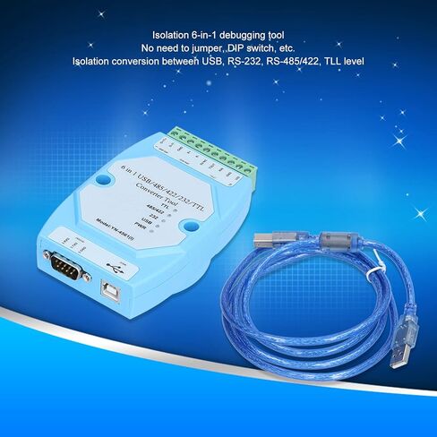 Acouto YN-4561I Isolated Serial Port Module 6-in Converter USB RS232 RS485 TTL Debugging Tool for MacOS in Saudi Arabia