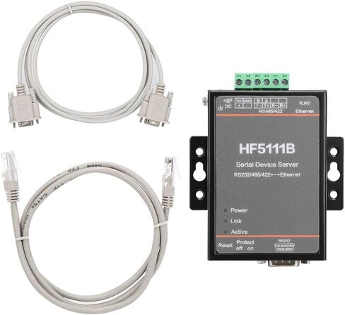 Tyenaza HF-5111B الخادم التسلسلي 3 في 1 RJ45 RS232/RS485/RS422 إلى إيثرنت الخادم التسلسلي DTU in Saudi Arabia