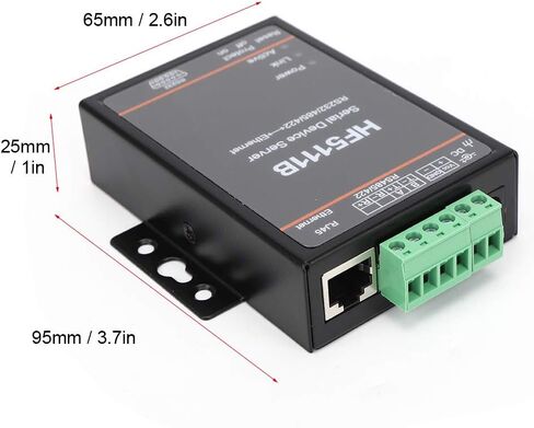 Tyenaza HF-5111B الخادم التسلسلي 3 في 1 RJ45 RS232/RS485/RS422 إلى إيثرنت الخادم التسلسلي DTU in Saudi Arabia