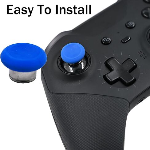 قطعتان من أعواد الإبهام المعدنية القصيرة البديلة لأجهزة التحكم Xbox Elite Series 2، أعواد الإبهام لأجهزة التحكم الأساسية Xbox Elite Series 2 (أزرق) in Kuwait
