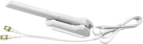 هوائي زاهارا أبيض RP-SMA ثنائي النطاق واي فاي 6E لجهاز ASUS ROG Strix X570-E للألعاب WiFi II 14008-02650600 14008-02650000 2.4G/5G/6G WiFi 6e in Kuwait