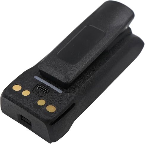 بطارية وشاحن R7 USB-C متوافق مع راديو موتورولا R7A PMNN4807 PMNN4808 PMNN4809 PMNN4810A شاحن سريع لسطح المكتب in Saudi Arabia