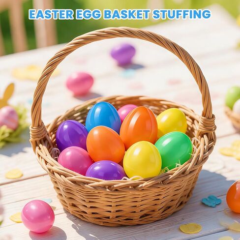 طُعم صيد نابض بالحياة لبيض عيد الفصح - 24 قطعة من طُعم السباحة لباس سمك السلمون المرقط الكرابي للمياه العذبة والمياه المالحة، غرق بطيء، يجب اقتناؤه لصيد الأسماك العائلية، حشو بيض عيد الفصح in Kuwait