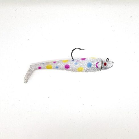 Al Gag's Lures Rigged Whip-It Fish، رأس واحد/ ذيلان، خبز عجيب in Kuwait